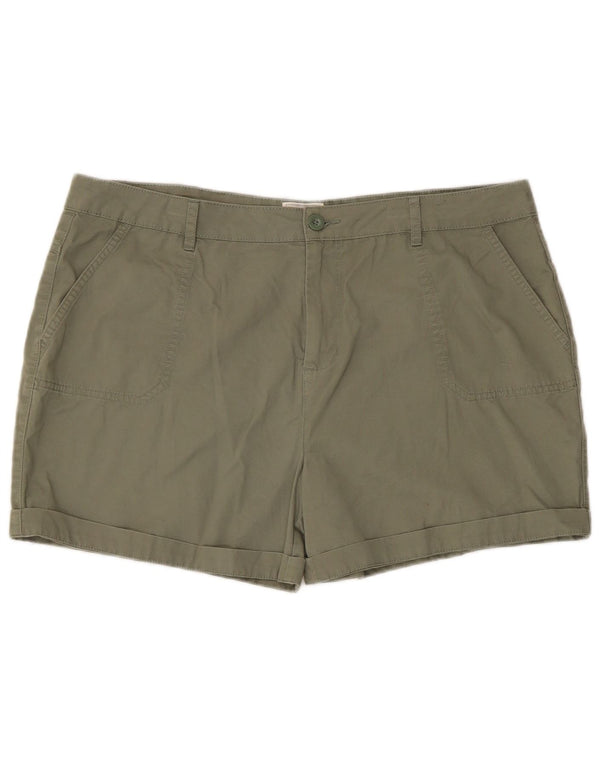 Женские шорты карго Mountain Warehouse W38 XL, хлопок цвета хаки