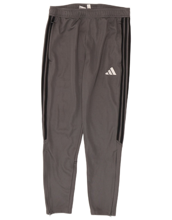 Мужские спортивные брюки Adidas Aeroready, средний серый полиэстер