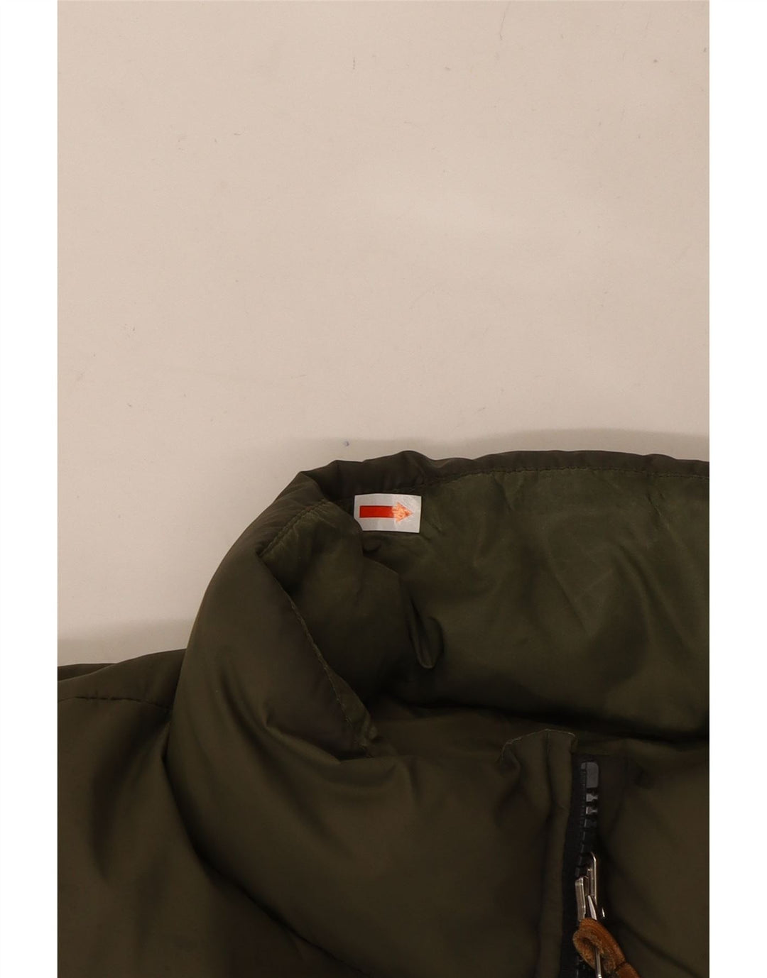 Мужской двусторонний жилет с подкладкой TIMBERLAND UK 44 2XL, нейлон цвета хаки с цветными блоками