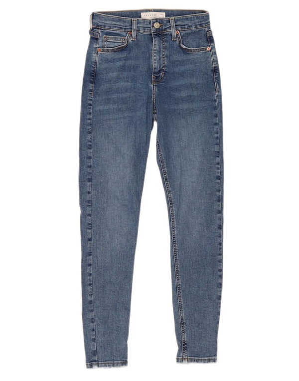 Женские джинсы скинни Topshop Jamie W26 L27, синий хлопок