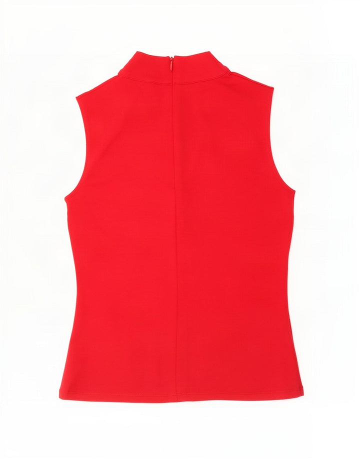 Женская блузка Karen Millen Top UK 10, маленькая красная вискоза
