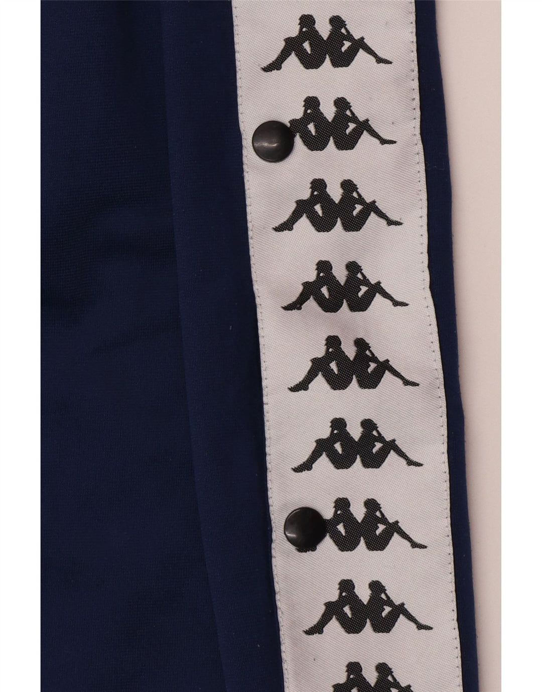 KAPPA Мужские спортивные брюки с графическим рисунком 2XL Темно-синие полиэстер с цветными блоками