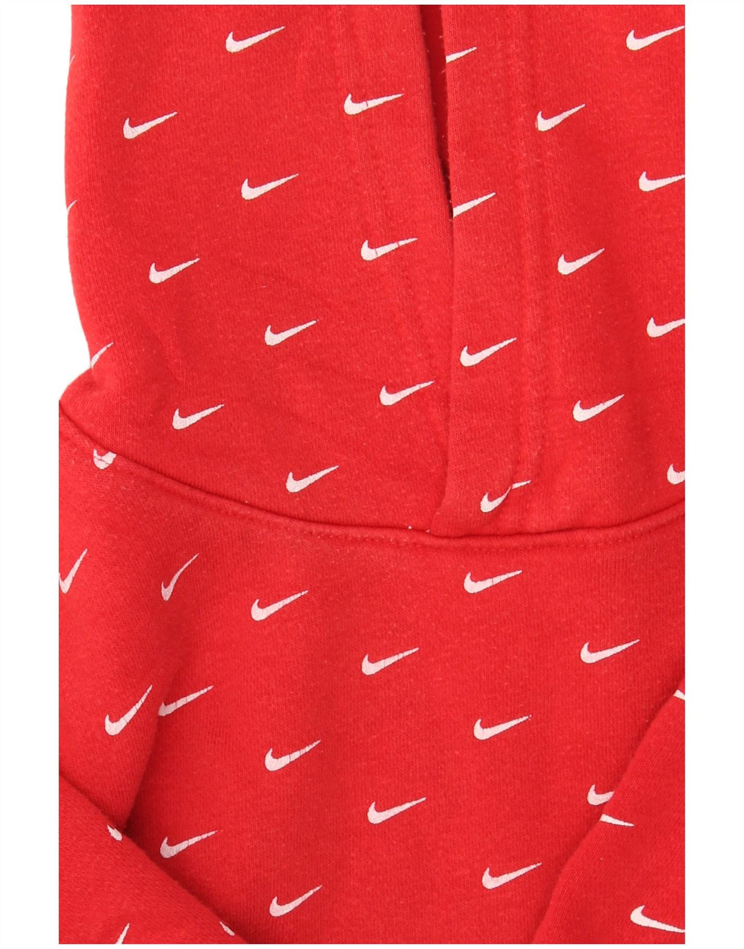 Джемпер с капюшоном Nike для мальчиков 6–7 лет, красный, хлопок