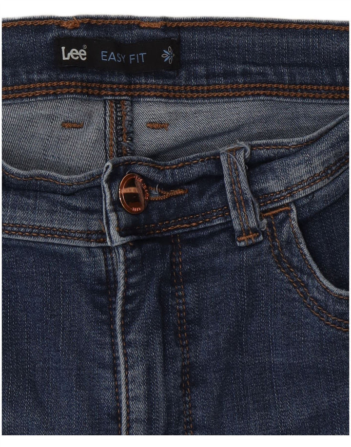 Женские джинсы-капри Lee, США 10, большие, W30 L23, синие, хлопок
