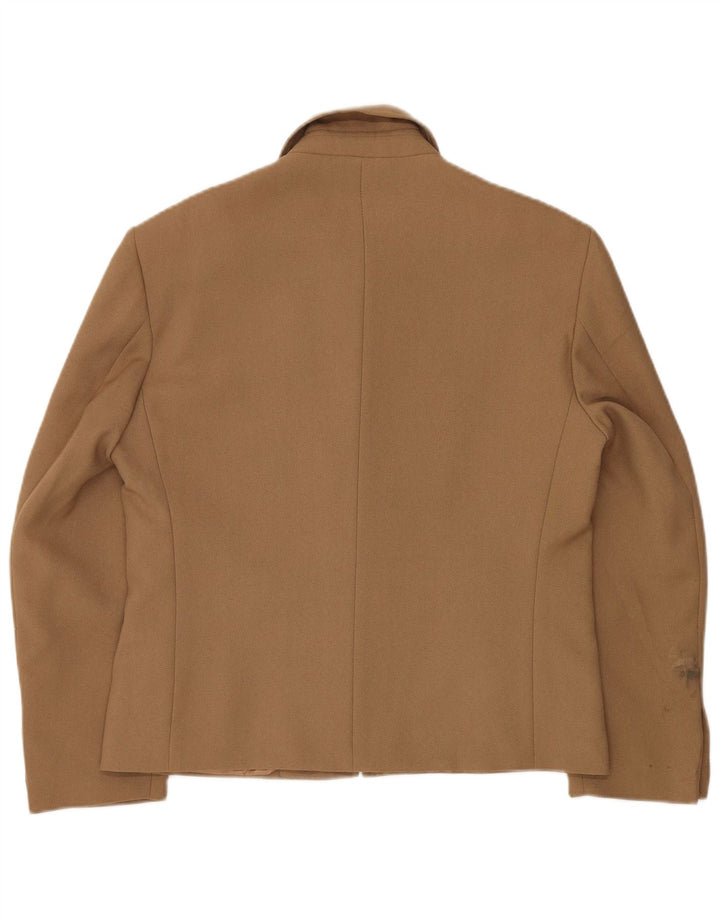 Пиджак женский VINTAGE IT 48 XL Коричневый полиэстер