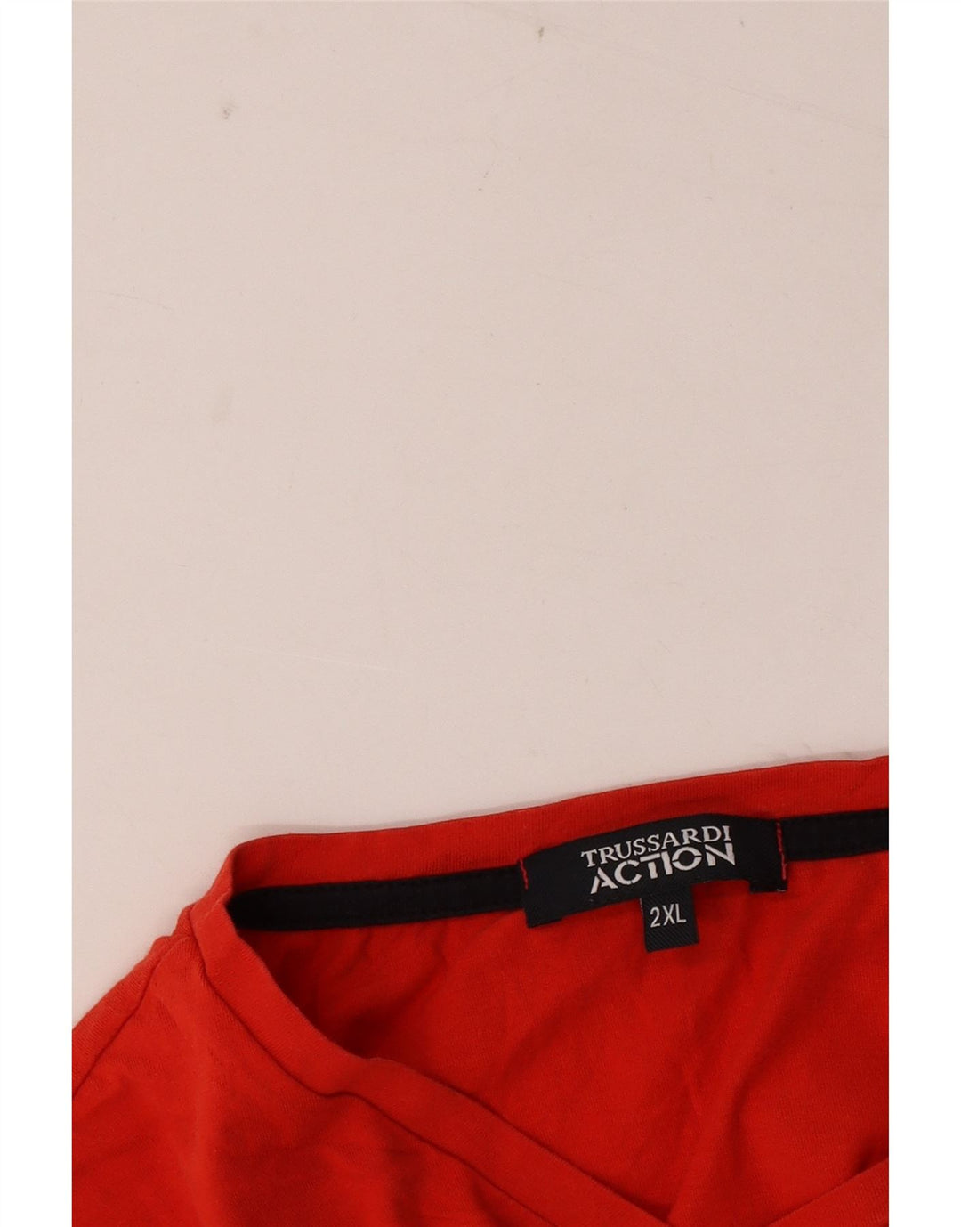 Мужская футболка с рисунком Trussardi 2XL, красная