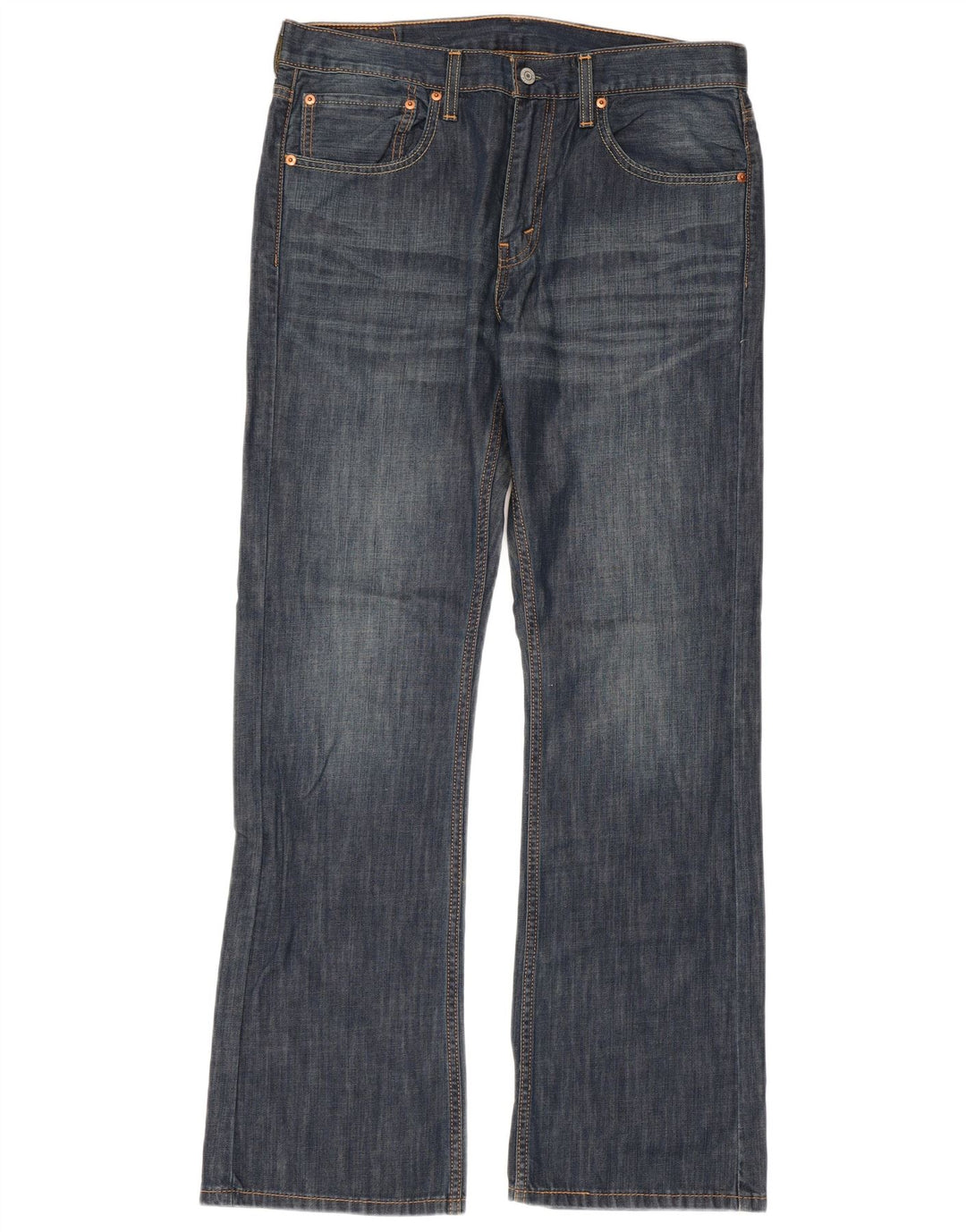 Мужские джинсы LEVI'S 527 Bootcut W34 L32 Синие, хлопок