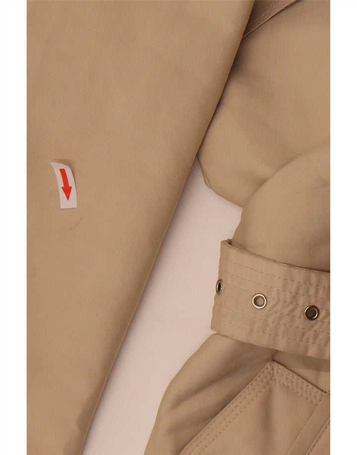 Женский тренч Zara UK 10, маленький бежевый