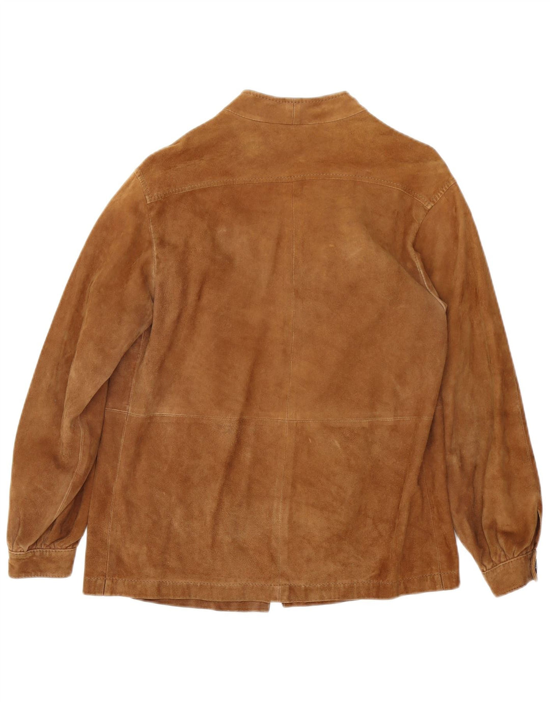 Винтажная женская замшевая куртка IT 42 Medium Brown