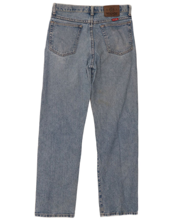 Джинсы мужские прямые Wrangler W28 L29 синие