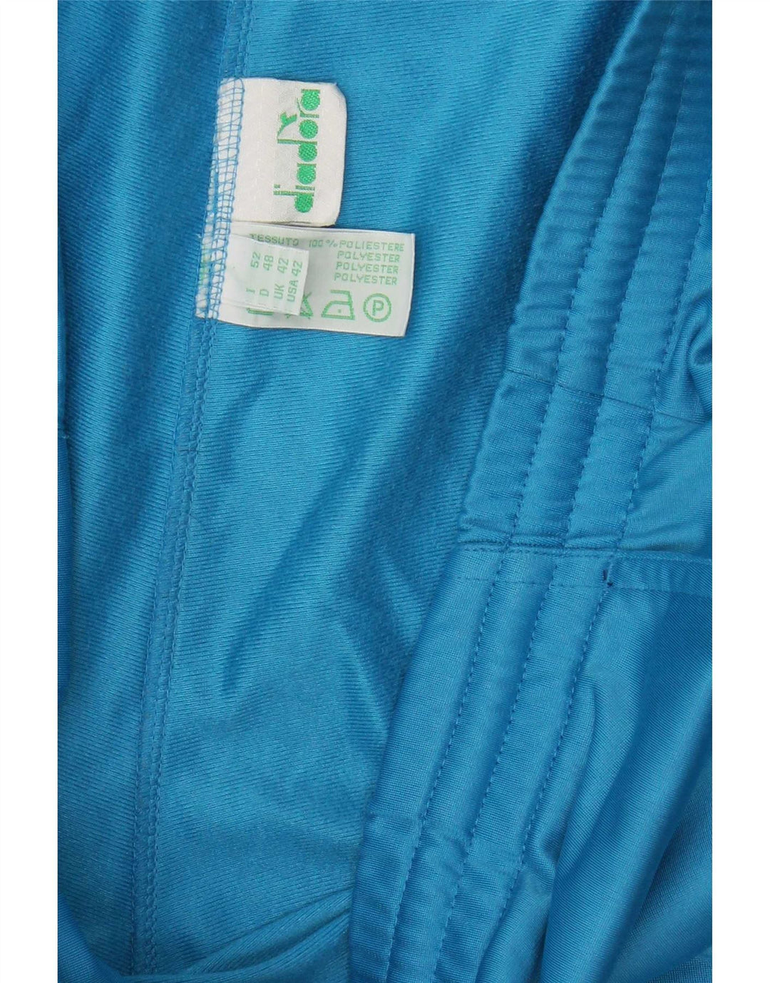 Мужские спортивные брюки Diadora 2XL синие, полиэстер