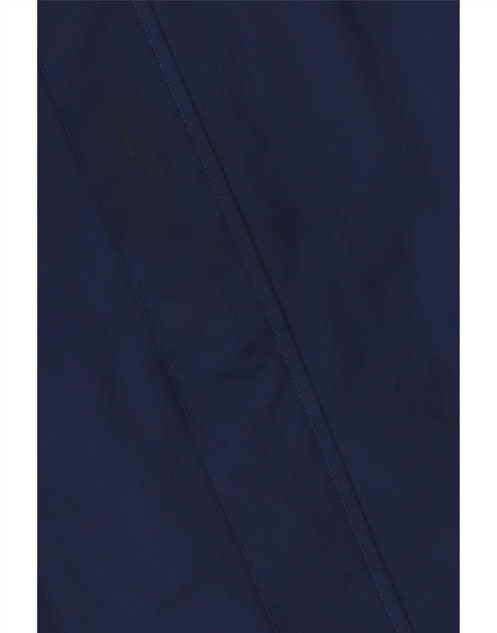 Мужская дождевик Adidas с капюшоном UK 42 XL Темно-синий полиэстер