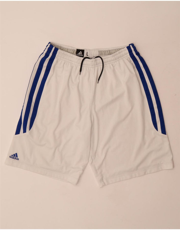 Женские спортивные шорты ADIDAS Climalite UK 18 XL, белый хлопок
