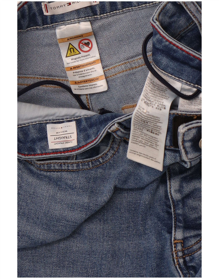 TOMMY HILFIGER Прямые джинсы классического кроя для девочек 15–16 лет W29 L28, синие