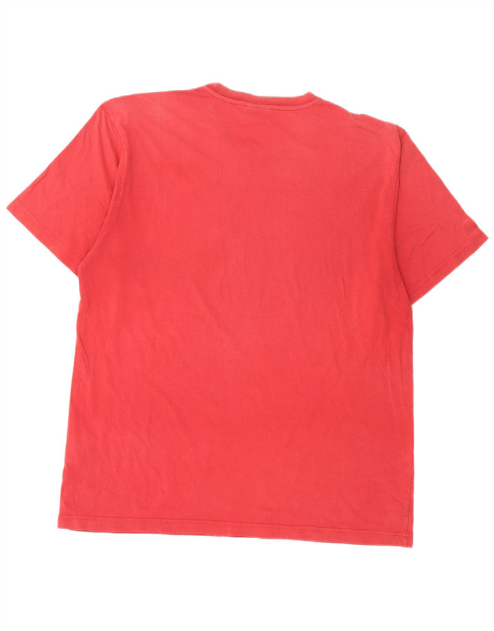 Женская футболка с рисунком Champion 2XL, красный хлопок