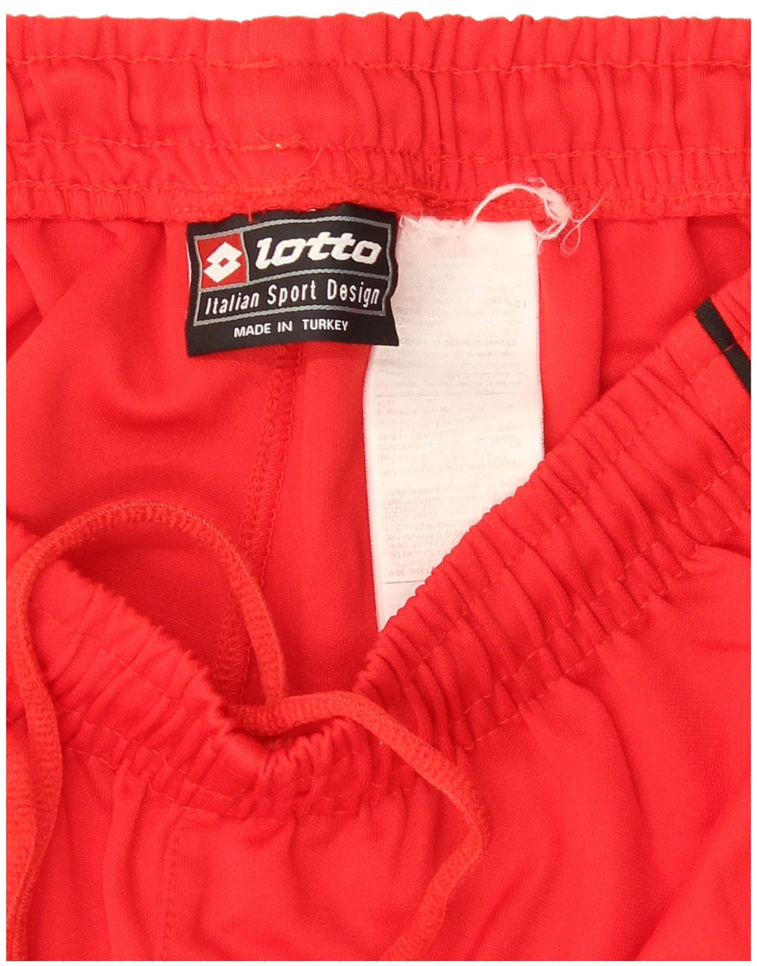 Lotto Мужские спортивные шорты с рисунком, маленькие красные