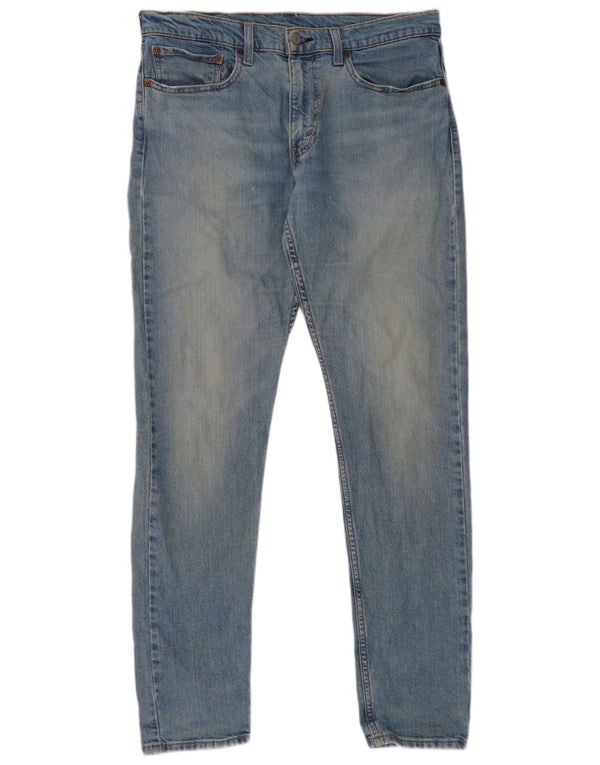 Мужские зауженные зауженные джинсы Levi's 512 Lo-Ball W34 L33, синий хлопок