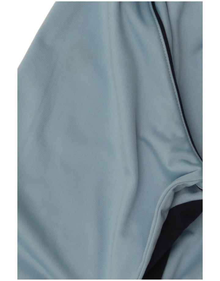 Спортивный костюм PUMA для мальчиков, верхняя куртка 13–14 лет, синий полиэстер с цветными блоками