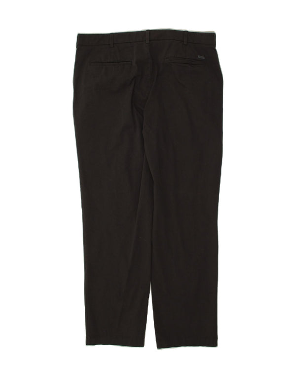 IZOD Мужские прямые брюки чинос W36 L32 Серые хлопковые