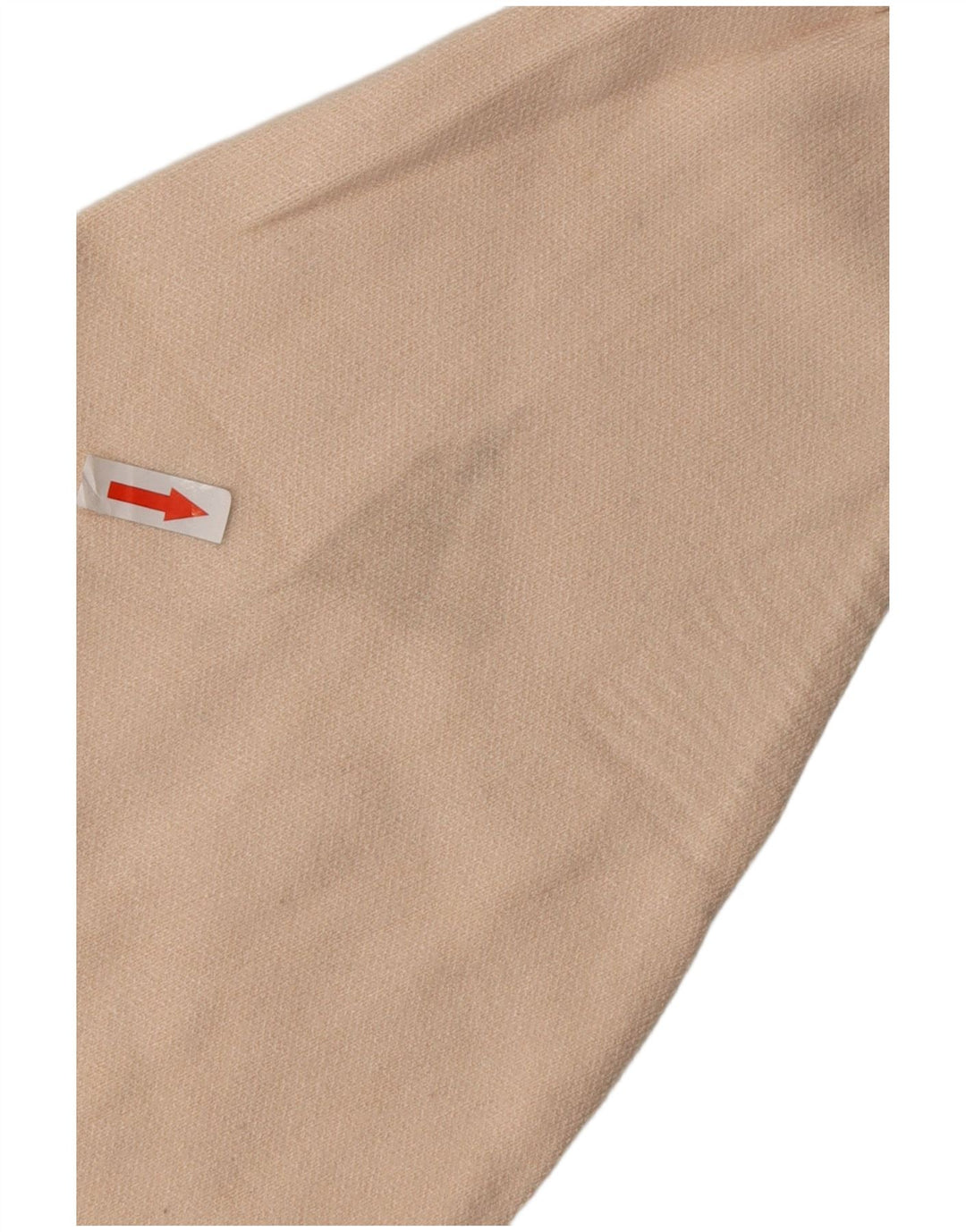 Женский свободный джемпер с воротником на молнии ZARA UK 14, средний бежевый