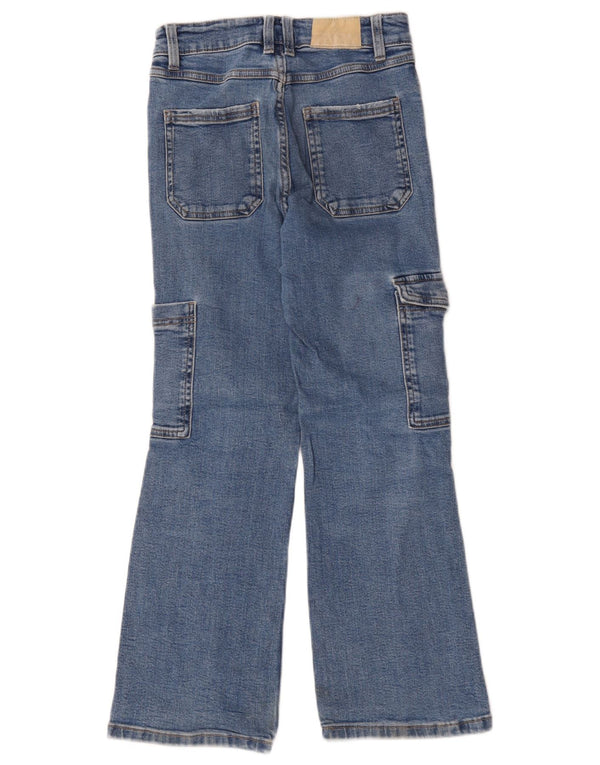 Джинсы-карго для девочек Zara Bootcut 9–10 лет W26 L25, синие