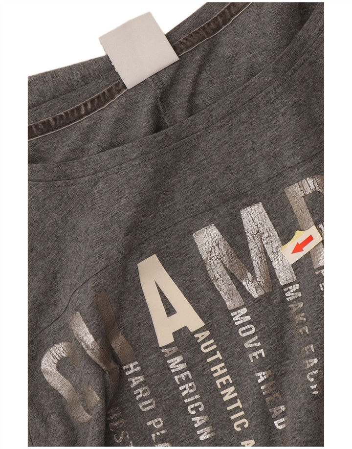 Женская туника с длинным рукавом Champion, Великобритания 20, 2XL, серая
