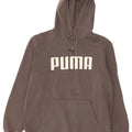 Мужской джемпер с капюшоном Puma серого цвета, хлопок