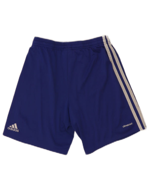 Спортивные шорты Adidas Boys Chelsea FC с графическим рисунком 11-12 лет, синие, полиэстер