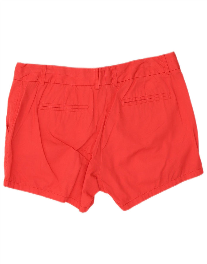 Женские шорты чинос J. Crew, размер США 8, средний размер W34, красный хлопок