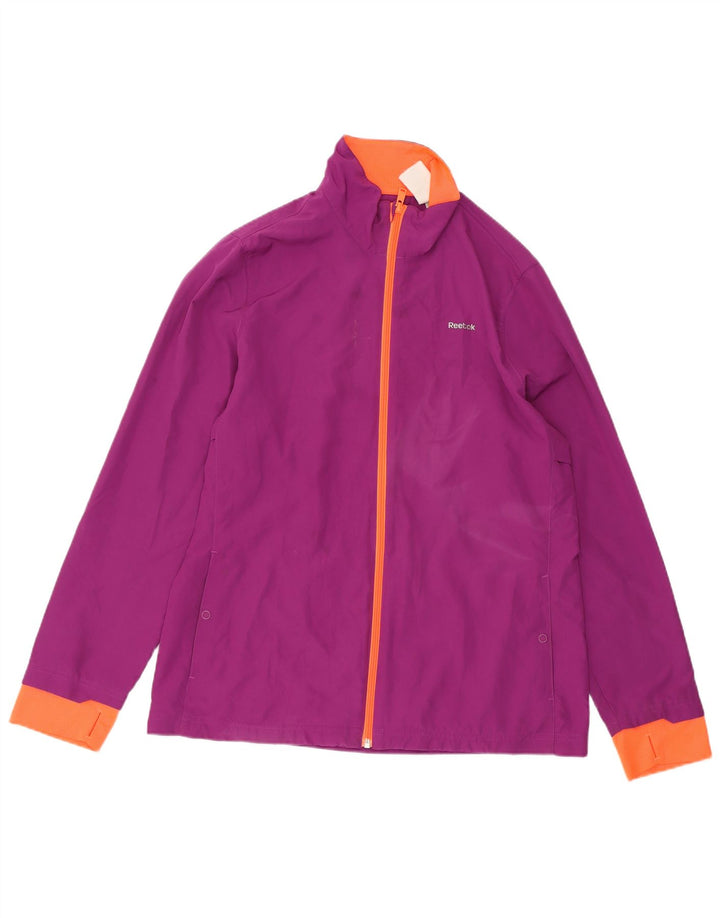 Женская дождевик REEBOK UK 12/14 Средний Фиолетовый