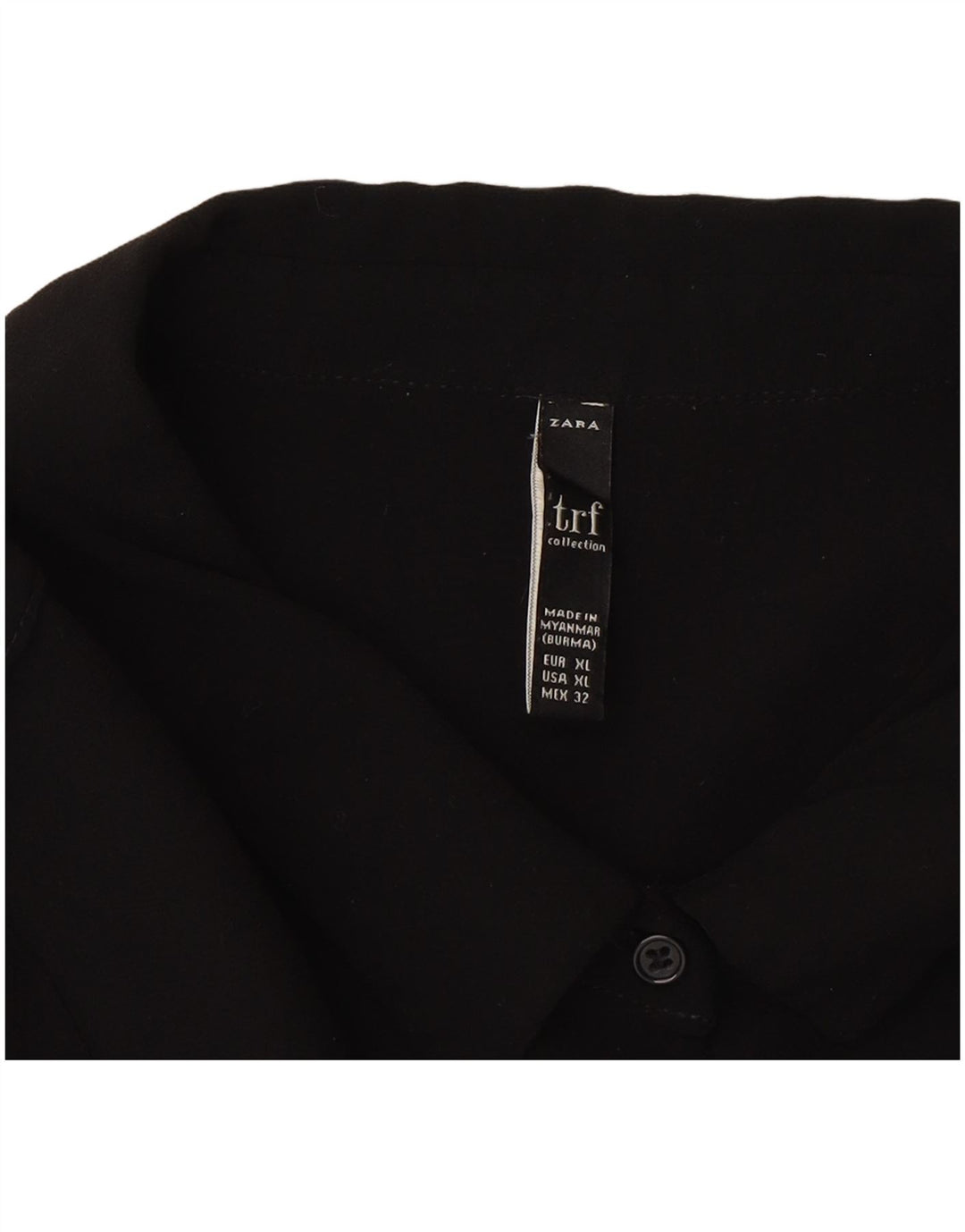 Женское платье прямого кроя Zara UK 18 XL, черное