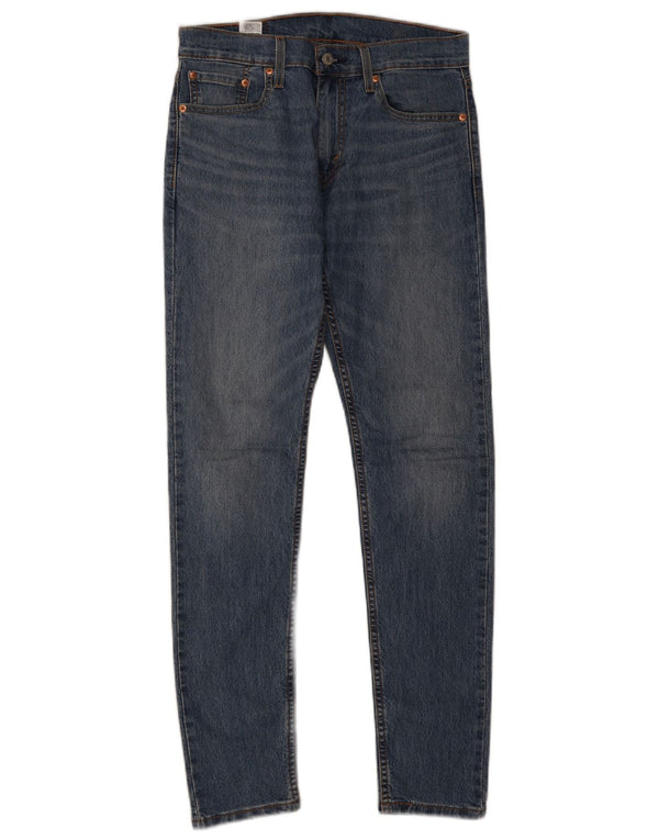 Мужские зауженные джинсы Levi's 512 W29 L32 синие, хлопок