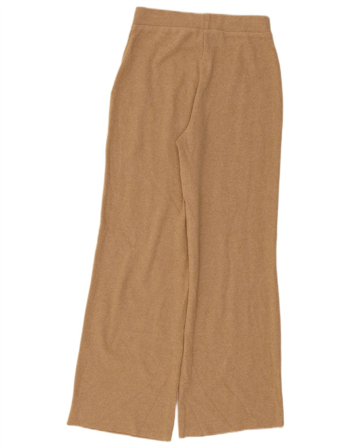 Женские спортивные брюки Zara UK 10, маленькие, бежевые, полиэстер