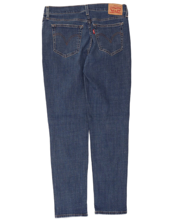 Женские узкие джинсы-бойфренды Levi's W28 L30, синие, хлопок