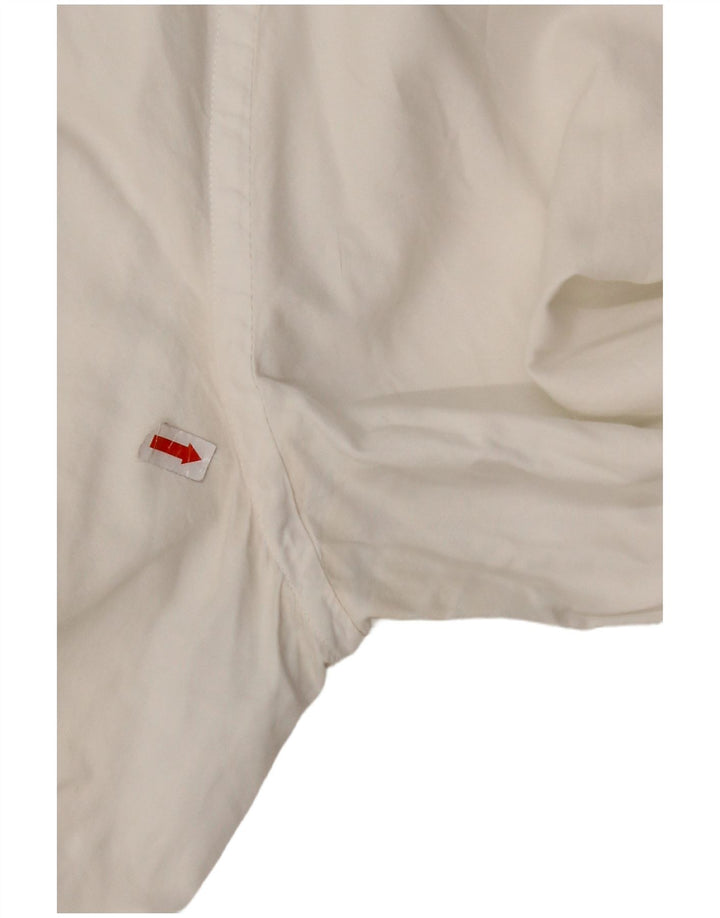 FRED PERRY Мужская рубашка приталенного кроя 2XL, белый хлопок