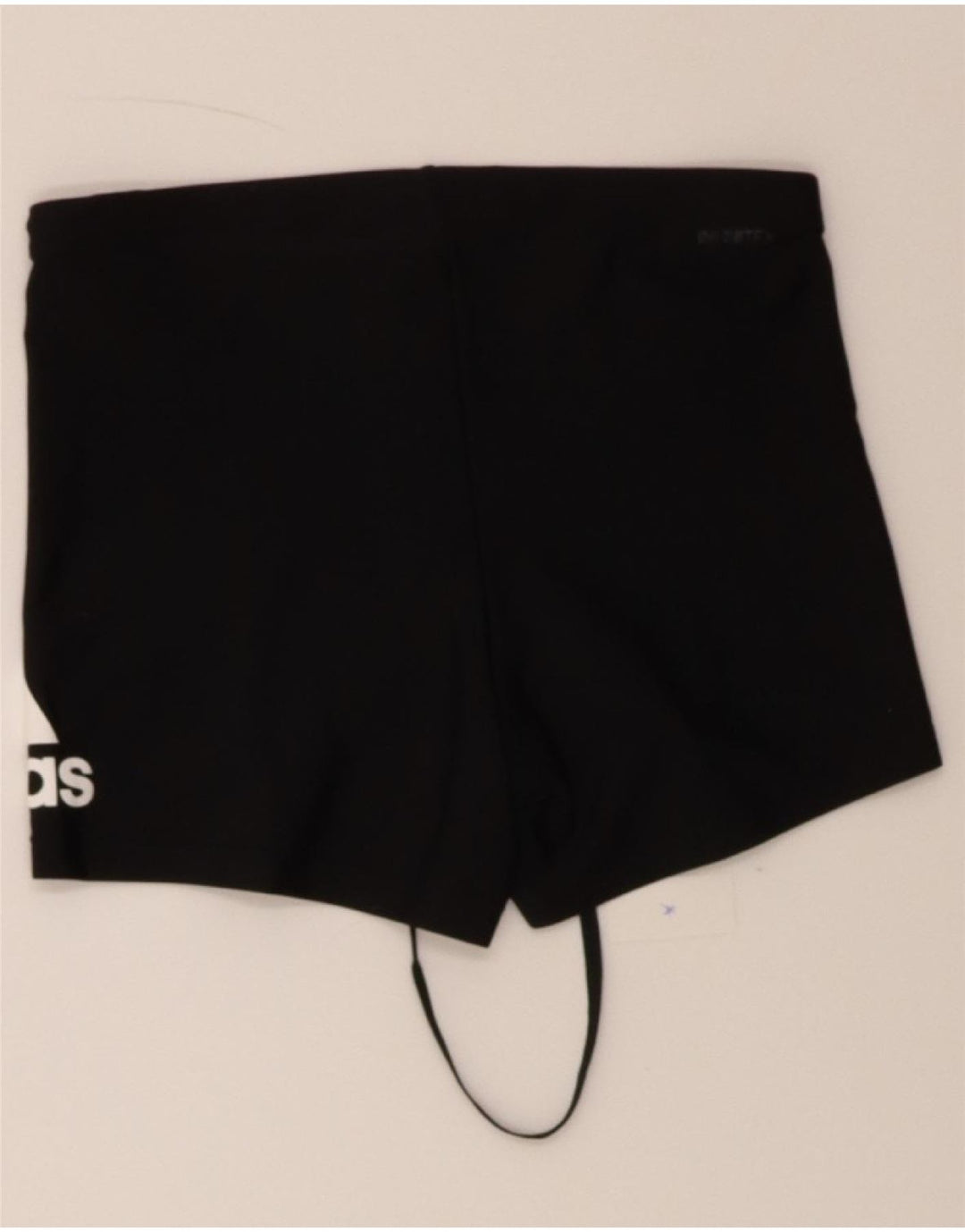 ADIDAS Womens Graphic Sport Shorts UK 14 Medium  Black Polyamide Vintage Adidas and Second-Hand Adidas from Messina Hembry 