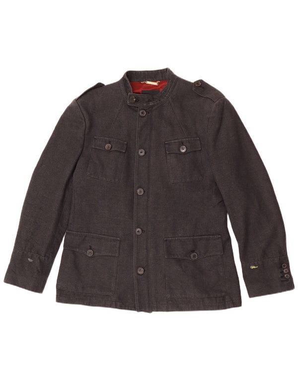 Мужская куртка в стиле милитари Zara EU 54 XL серая