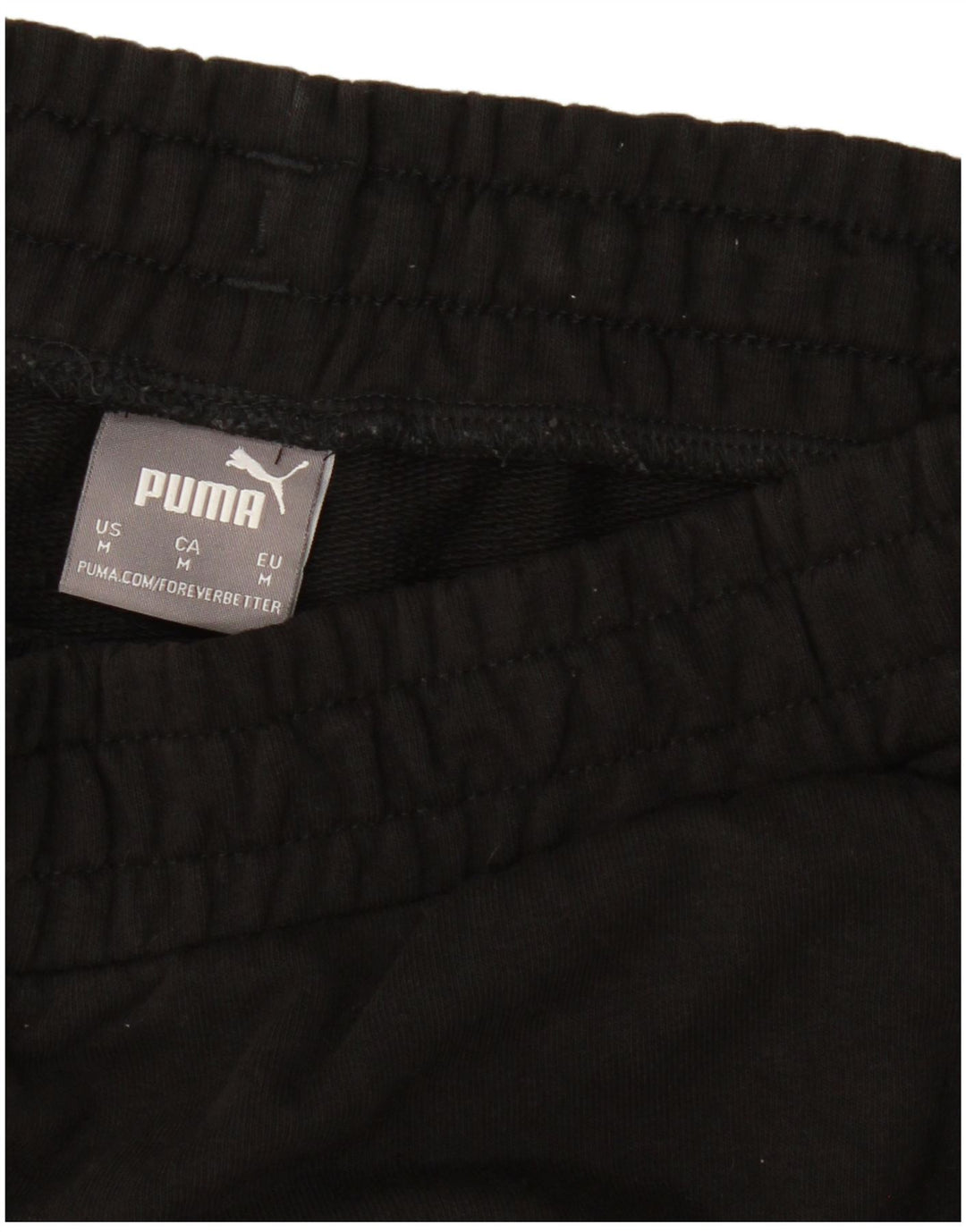 Мужские спортивные брюки PUMA с графическим принтом, джоггеры, средние черные
