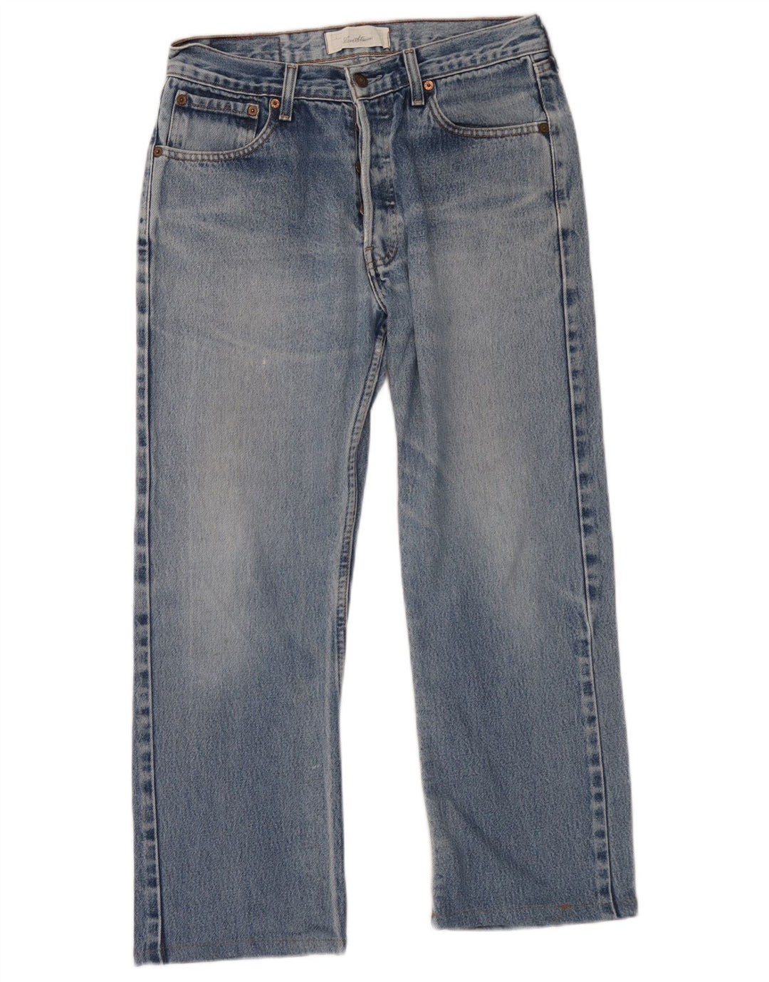 Мужские прямые джинсы Levi's W30 L26 синие, хлопок