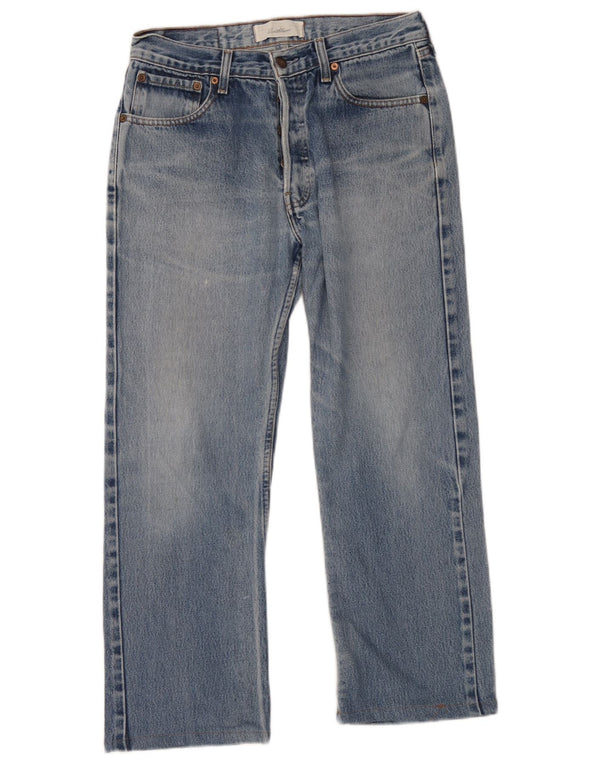 Мужские прямые джинсы Levi's W30 L26 синие, хлопок