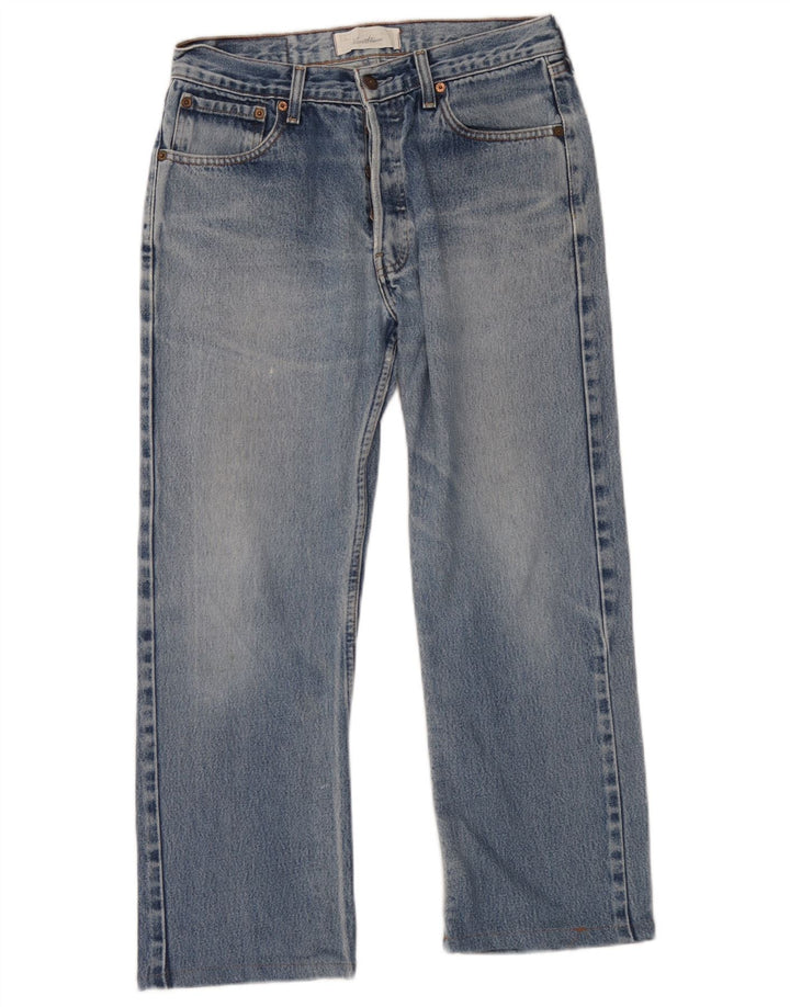 Мужские прямые джинсы Levi's W30 L26 синие, хлопок