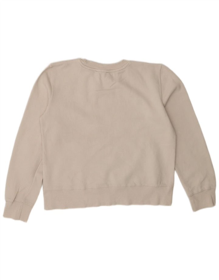 Женский свитер Zara UK 10, маленький белый хлопковый джемпер