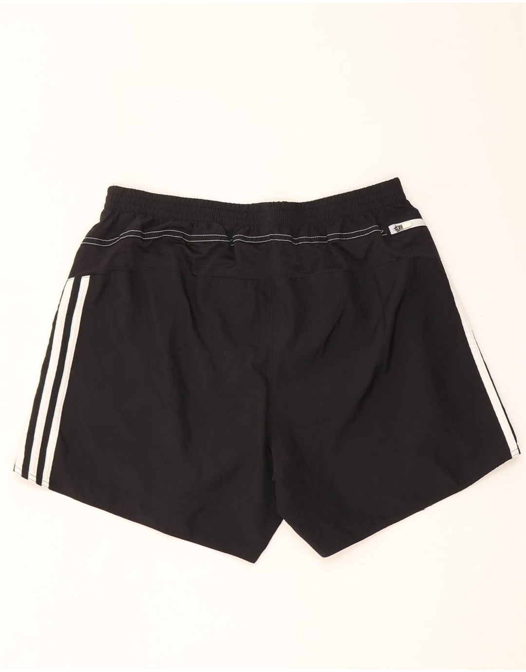 Мужские спортивные шорты Adidas Climalite, большие черные из полиэстера