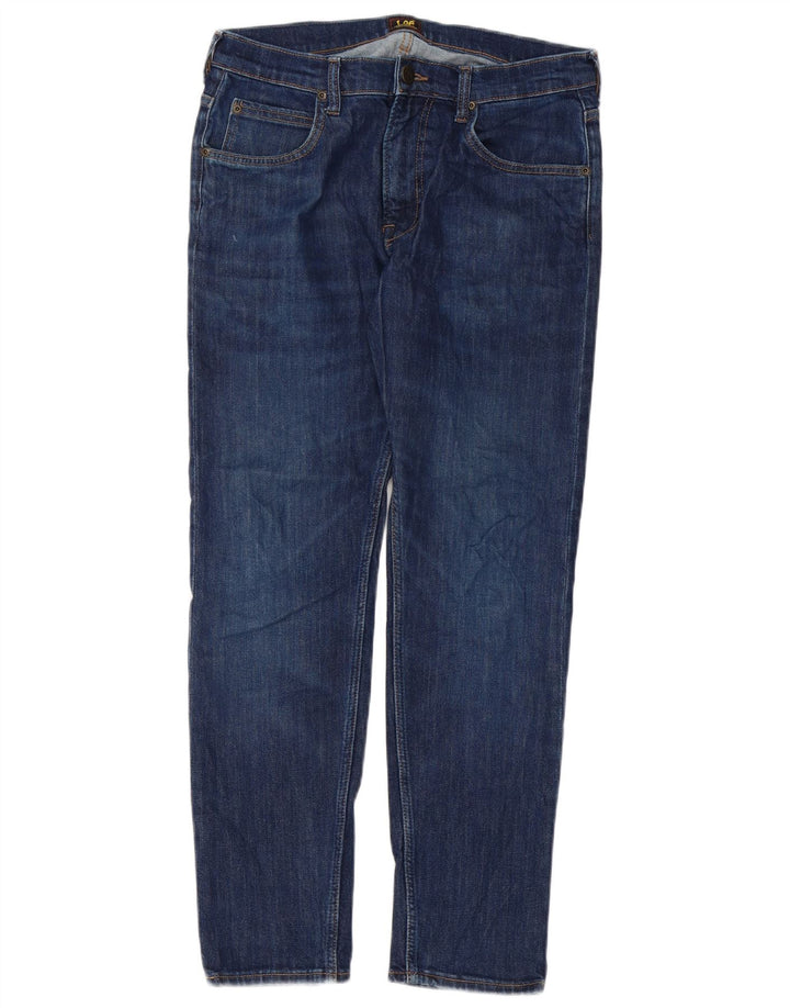 Мужские джинсы Lee Rider Slim W31 L30, синий хлопок
