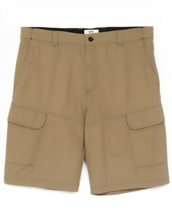 Мужские шорты карго Marks & Spencer EU 40 Medium W40 Бежевые, хлопок