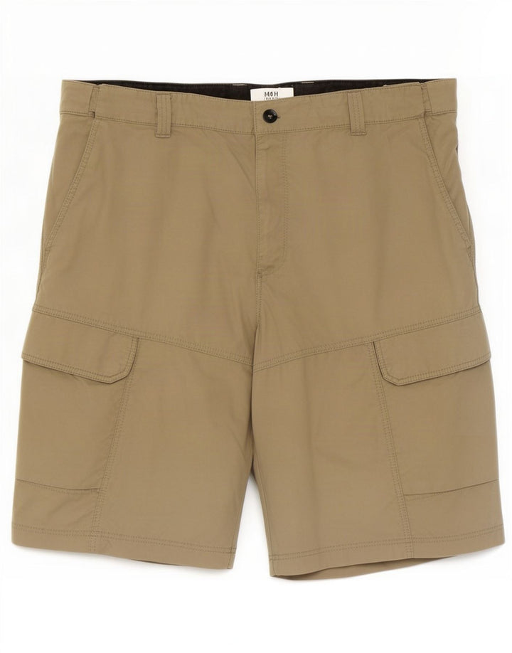 Мужские шорты карго Marks & Spencer EU 40 Medium W40 Бежевые, хлопок