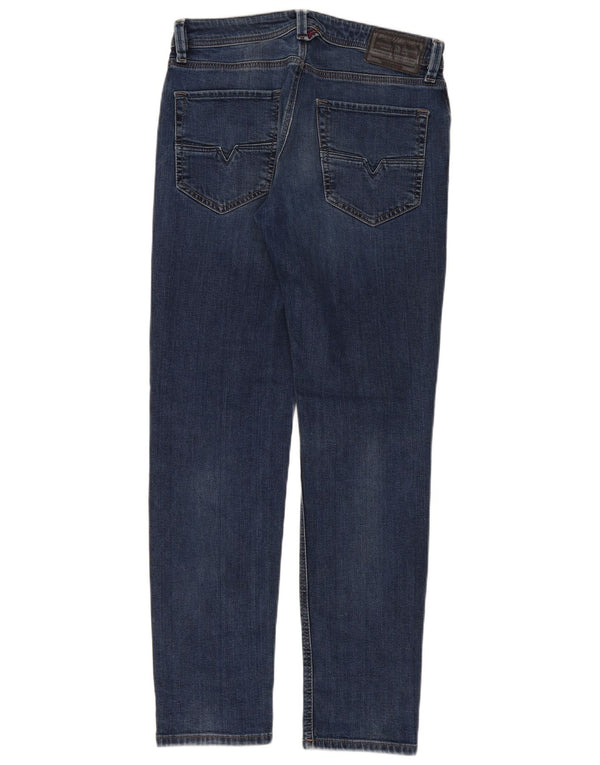 Мужские зауженные джинсы Diesel Larkee-Beex W30 L32 синие, хлопок
