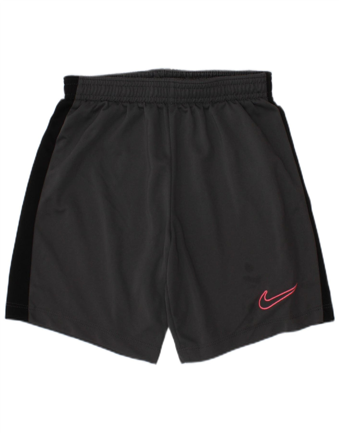 Спортивные шорты Nike Dri Fit для мальчиков, 8–9 лет, маленькие серые, полиэстер с цветными блоками