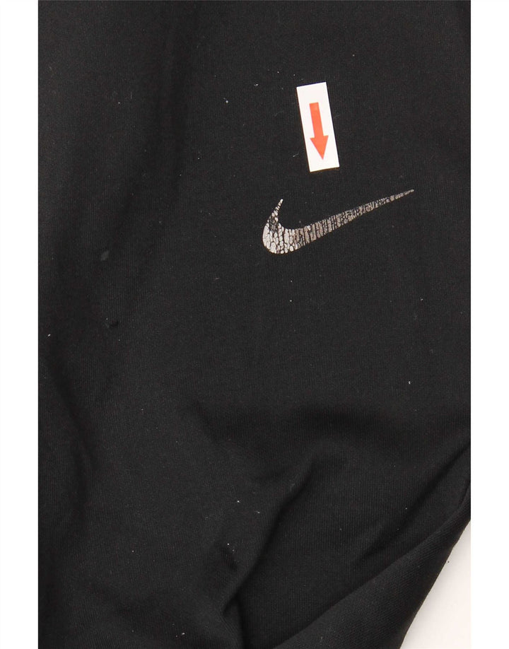 Женские спортивные брюки Nike UK 14, большие черные размеры, полиэстер