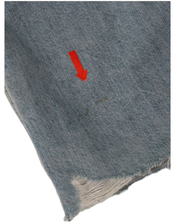 Женское джинсовое пальто Levi's в стиле оверсайз, размер UK 10, маленький синий, хлопок
